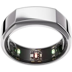 oura ring gen 3 heritage - silver - size 7